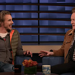 Dax Shepard promotes Frozen 2, which he's not in, on Conan