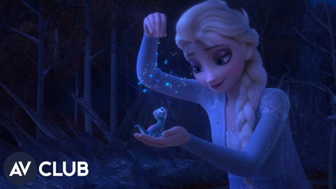How did animators tackle Frozen 2's cute new salamander, Bruni?