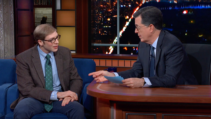 Joe Pera talks with Stephen Colbert about Joe Pera Talks With You