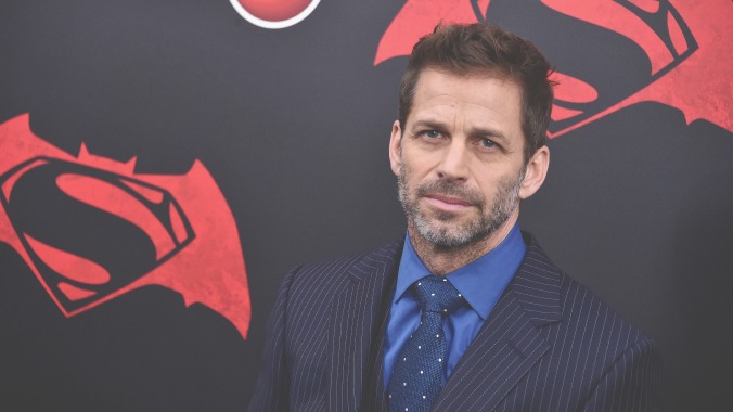 Oh great, here's Zack Snyder showing the physical existence of Justice League's "Snyder cut"