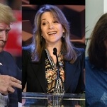 Okay, who told Marianne Williamson that Trump pardoned Charles Manson?