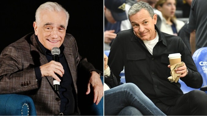 Martin Scorsese and Bob Iger to meet, be insufferable about Marvel movies in person