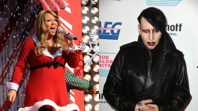 Mariah Carey and Marilyn Manson, together at last