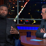 Jamie Foxx tells Stephen Colbert that Just Mercy is about changing the narrative for black men