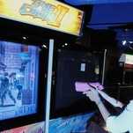 Pray the world's greatest Time Crisis II player only uses his shooting skills for video games