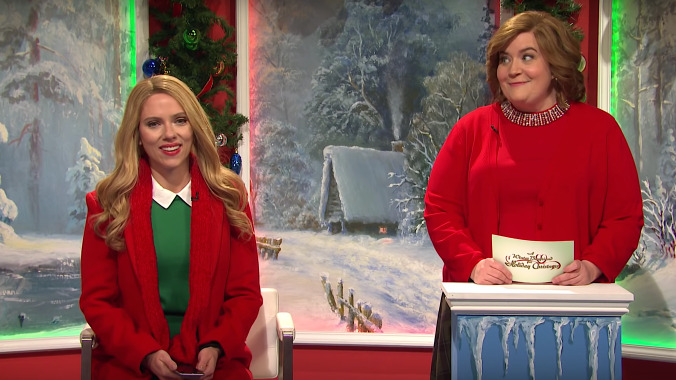 SNL mocks Hallmark for its terrible holiday movies, that other thing