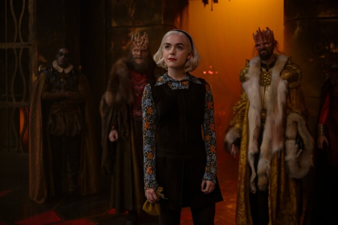 Sabrina is both a cheerleader and the new Queen Of Hell in the trailer for season 3