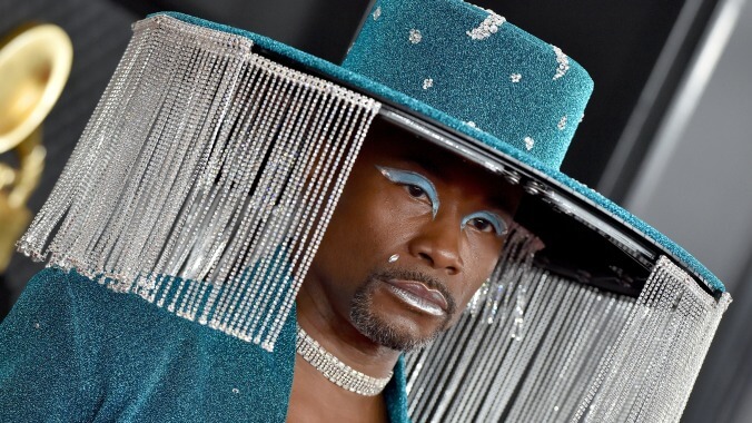 Billy Porter, benevolent red carpet deity, offers himself up to be memed