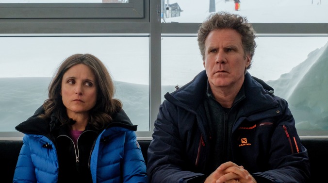 It’s all Downhill for Will Ferrell and Julia Louis-Dreyfus in the broad Force Majeure remake