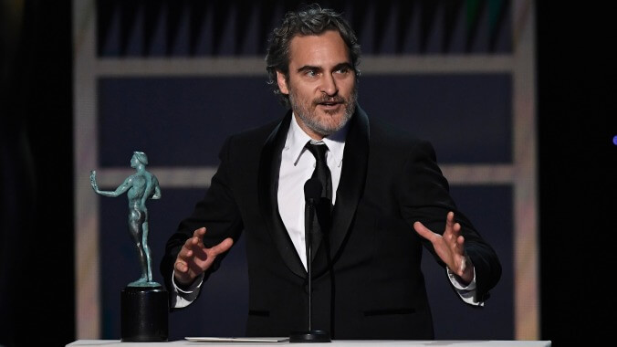 Joaquin Phoenix, Parasite, and Renée Zellweger win big at the SAG Awards