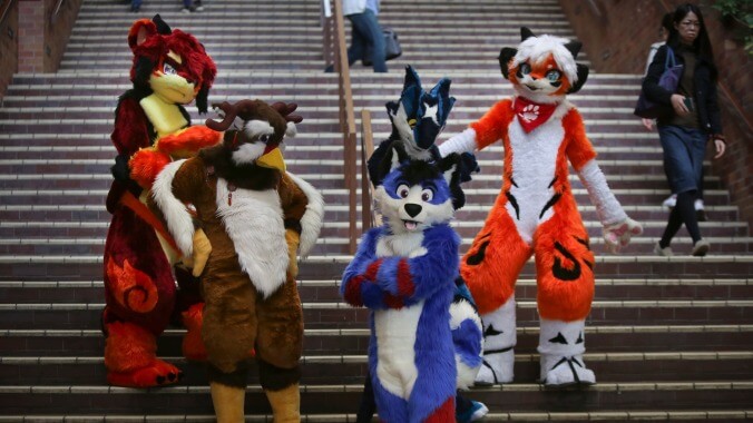 Furries make citizen's arrest of domestic abuser