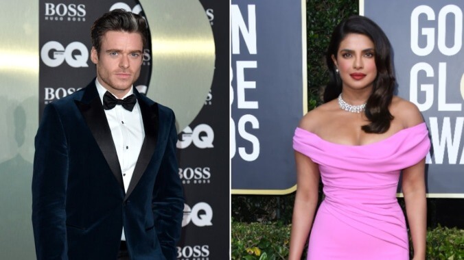 Priyanka Chopra and Richard Madden will lead the U.S. branch of the Russo brothers' global Amazon series