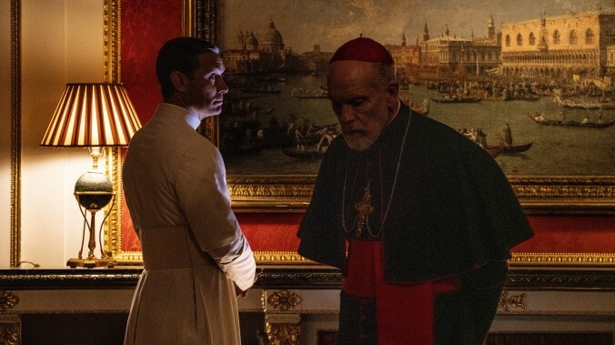 It’s young pope & old pope on The New Pope