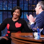 Seth Meyers confirms that, yes, Tiffany Haddish is living her best life