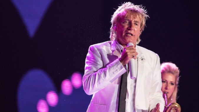 Rod Stewart and son face battery charges after a New Year's event in Florida