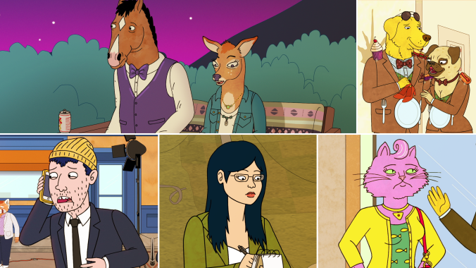 5 episodes of BoJack Horseman that each spotlight a main character