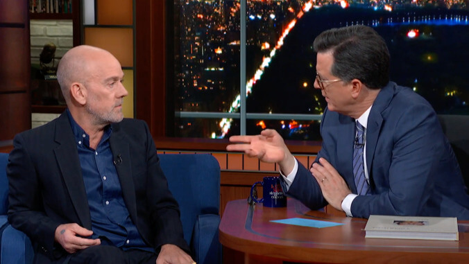 Michael Stipe talks about making music after a decade, that time he told Trump to shut it