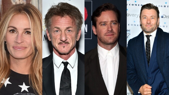 Julia Roberts, Sean Penn, Armie Hammer, and Joel Edgerton to star in limited series about Watergate