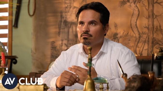 How Michael Peña kept Mr. Rourke's signature white threads spotless for Fantasy Island