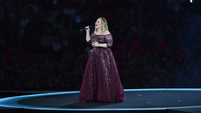 Adele apparently told some friends that she'll release a new album this year