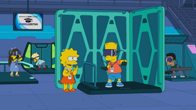 A bewilderingly atonal Simpsons ditches the deep for the STEM