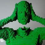 How does someone become a full-time Lego artist?