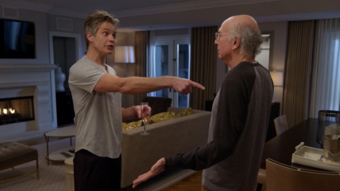 Curb Your Enthusiasm tries to make us question Timothy Olyphant’s inherent likability