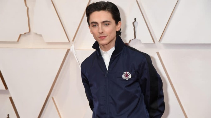 Nobody knows what to do with Timothée Chalamet’s Oscar look