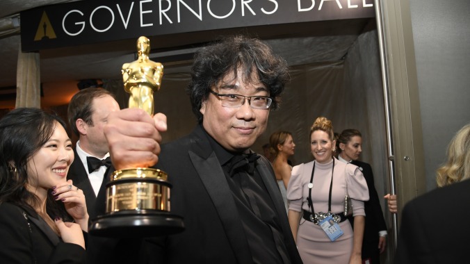 Texas chainsaws and standing ovations: Bong Joon Ho's best Oscars moments