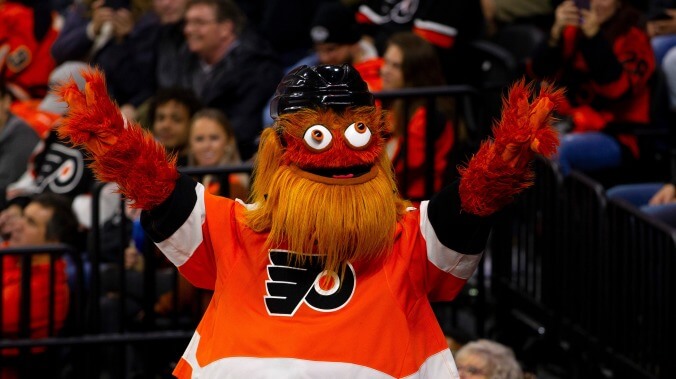 Gritty, hero of the common man, has been cleared of punching that kid in the back