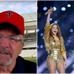 It sure sounds like this guy wants to sue the NFL because the halftime show made him horny