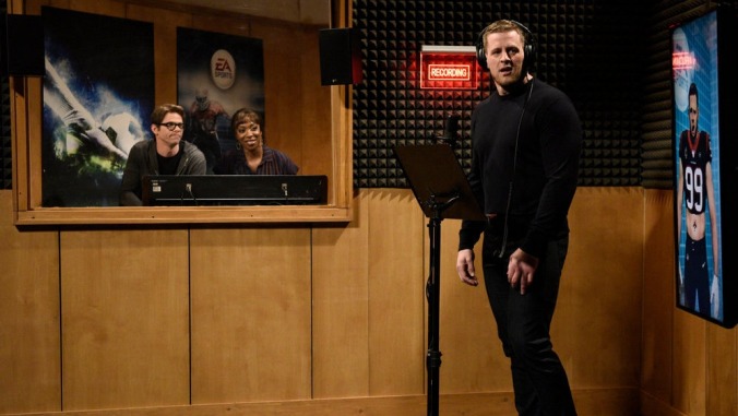 J.J. Watt's got more than his Madden rating to worry about on SNL