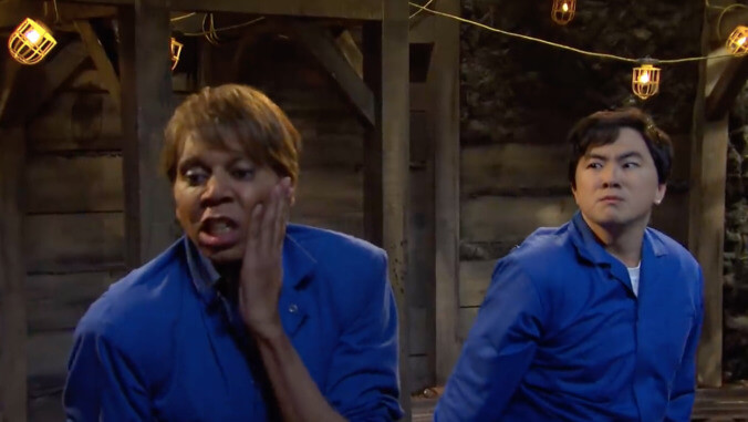 RuPaul and Bowen Yang do Dynasty in a coal mine in this cut-for-time SNL sketch