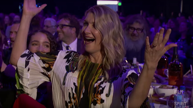 Watch the Film Independent Spirit Awards' musical salute to LBGTQ films… but mostly Laura Dern