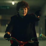 Stranger Things' Gaten Matarazzo is a wannabe stunt biker in Green Day's new video