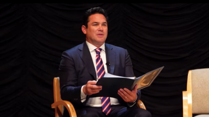 Dean Cain might star in a movie where Trump is the first man to walk on Mars