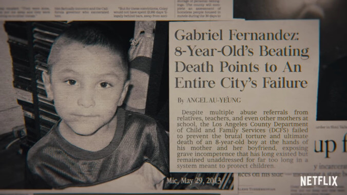 Netflix docuseries follows the trial of Gabriel Fernandez’s murderers—and of the system that failed him