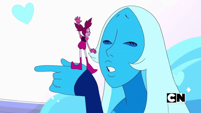 Everything is definitely not fine on Steven Universe Future