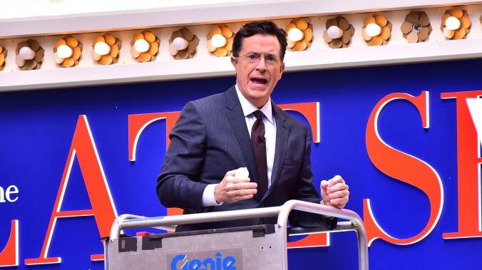 Colbert and The Late Show are coming back to TV next Monday