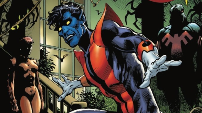 Nightcrawler returns to the X-Mansion in this Giant Size X-Men exclusive