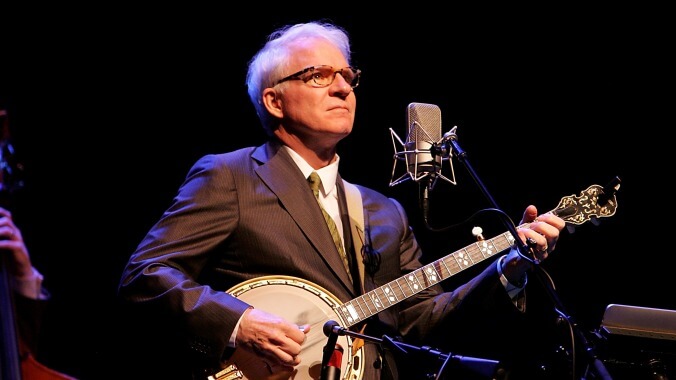 Let Steve Martin soothe your soul through the most relaxing of mediums: banjo music