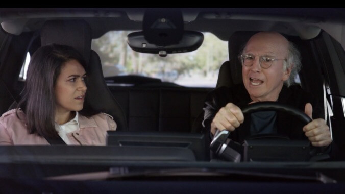 "Beep Panic" gets the best of Abbi Jacobson in Curb Your Enthusiasm's penultimate episode