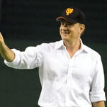 Tom Hanks not too sick to remind us there's still no crying in baseball