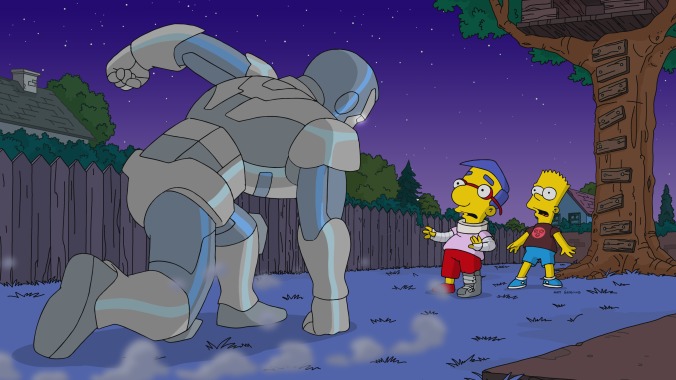 The Simpsons welcomes its new corporate overlords with a shiny Avengers parody