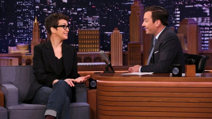 Rachel Maddow tries to explain today's "bananas" Super Tuesday to Jimmy Fallon