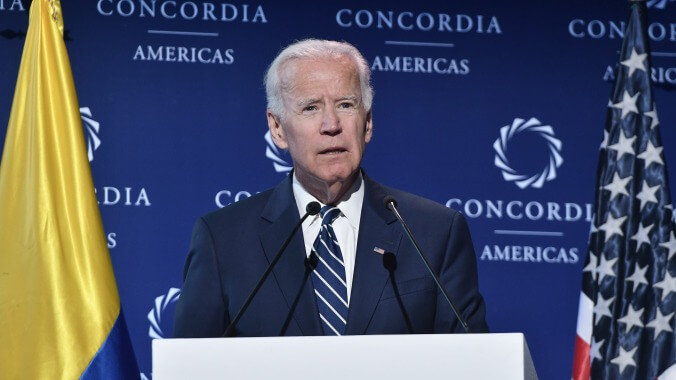 Joe Biden speaks and the world cringes