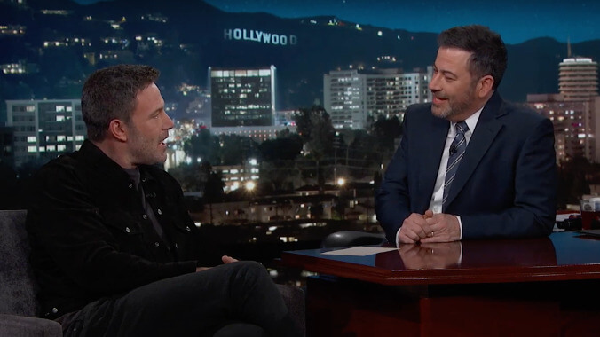 Ben Affleck chokes up explaining how Adam Driver saved his son's birthday