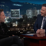 Ben Affleck chokes up explaining how Adam Driver saved his son's birthday