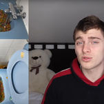 Man fills bathtub and toilet with Orbeez, pranking himself