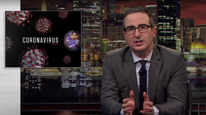 John Oliver combats Trump coronavirus bungling with sanity, a Vietnamese club banger